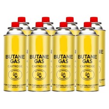 Butane gas cans canisters - 8x,