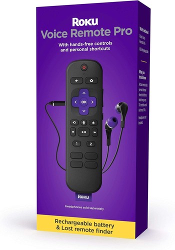 Roku voice remote pro - roku, |