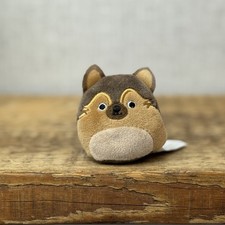 Squishmallow Squishville - German Shepherd Dog Varsity Squad Mini Dog Plush 2"