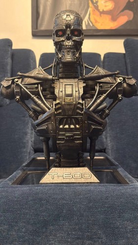 Terminator t600 bust - t600, 3d