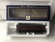 Lima 305371A7 G.U.V BR (ex LMS) Bogie Parcel Van Lined Maroon OO Gauge Boxed