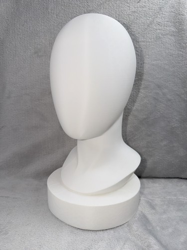 Minimalist mannequin head bust - minimalist,