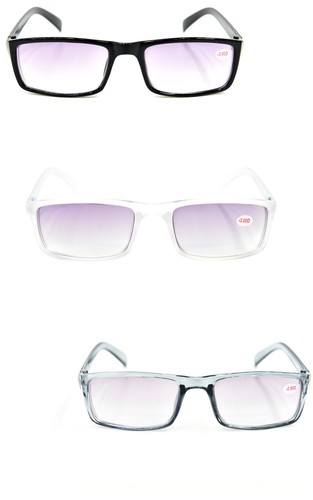 Tinted myopic glasses - glasses, short