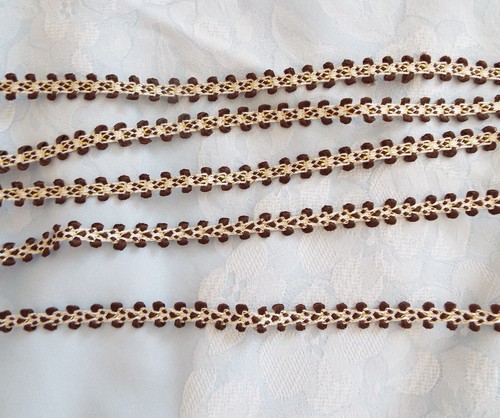 10m dark brown metallic gold