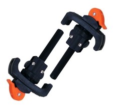 2PC Workbench Clamps Quick Release Mechanism Woodwork Workbenches DIY Tool