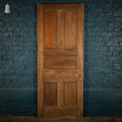 Oak panelled door panel - 5,