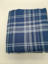 100% Irish Linen Fabric Tartan