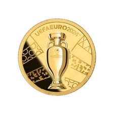 UEFA Euro 2024 Cup Gold Coin