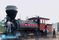 'The Bright' model train body in HO, OO, O scales