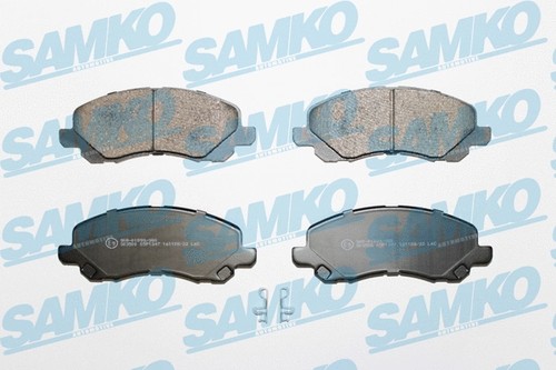 Front brake pad set disc - front,