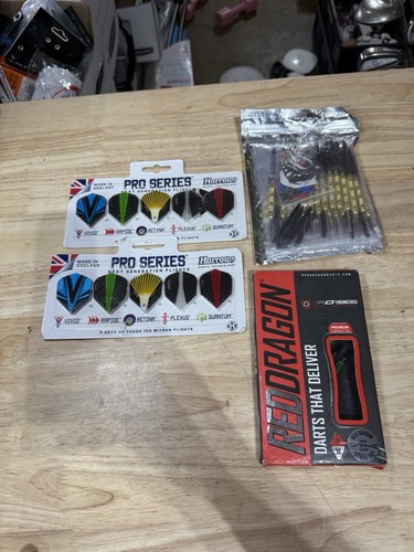 Darts lot red dragon tungsten - lot,