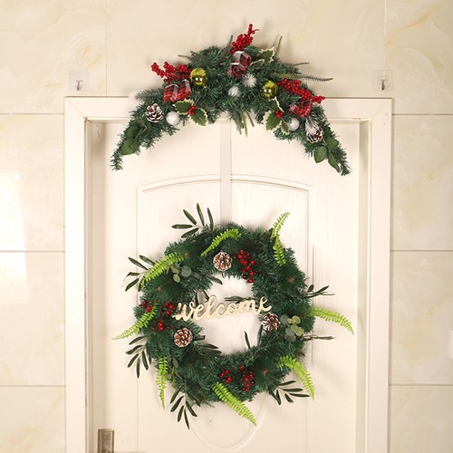 60cm christmas door garland - christmas,