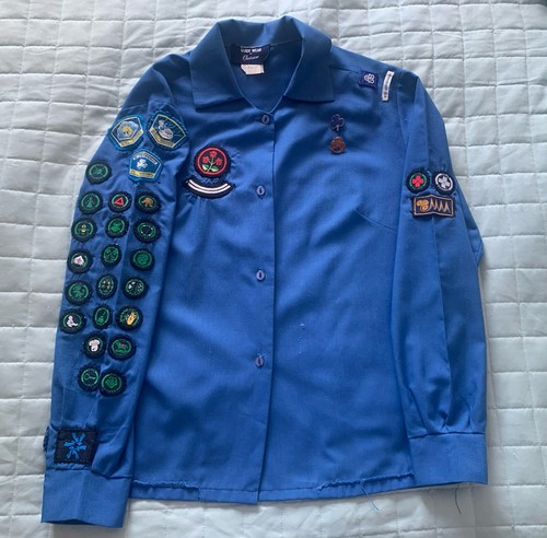 Vintage girl guide uniform top - vintage,