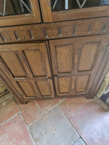 Corner cabinet classic glass - cabinet,