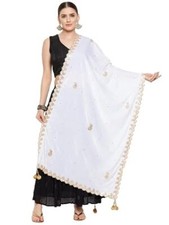 Velvet Dupatta with Gotta