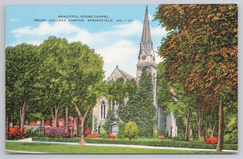 Postcard stone chapel - postcard,