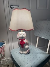 Cath Kidston Cream Ditsy Dog Lamp ? Immaculate 