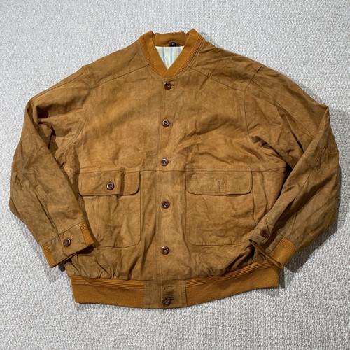 Vintage suede bomber jacket - vintage,