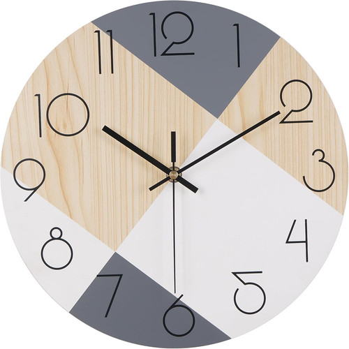 Wall clock inch silent - wall, 12
