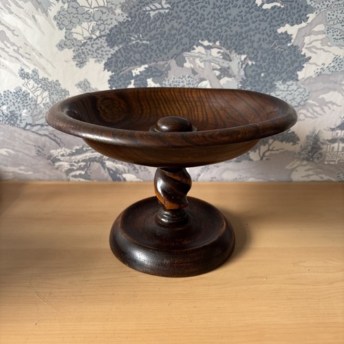 Antique wooden barley twist - antique,
