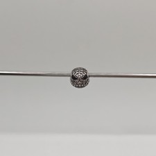 Pandorium Nightmare Before Christmas Jack Skellington Pave Bead Charm Silver 925