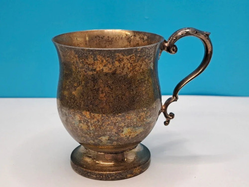 Vintage silver plated goblet - vintage,, silver-plated