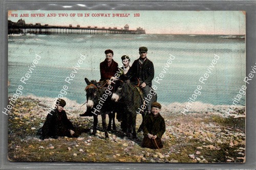 Vintage conwy wales colwyn - wales, bay