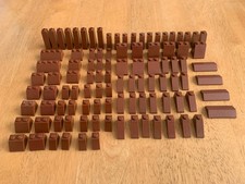 Lego 100X Reddish Brown Slope