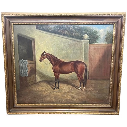 Painting racehorses spion kop - painting,