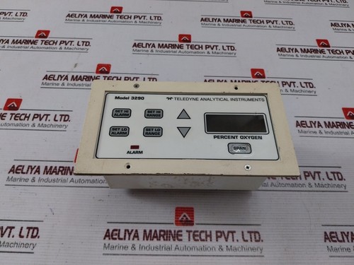 Teledyne 3290 percent oxygen - percent,