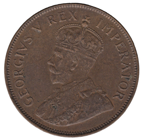 1934 south africa - africa, penny