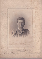 Victorian Cabinet card, Miss