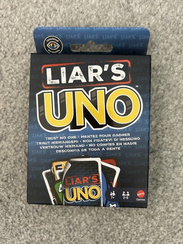 Brand new liars - liars, card