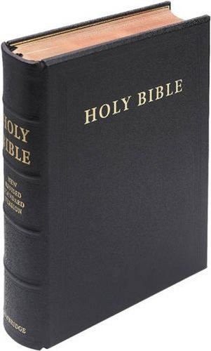 Nrsv lectern bible black - nrsv,