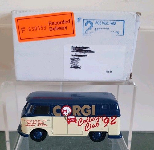Corgi collectors club 1992 - 1992, vw