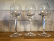 Vintage set 3 etched  Horse