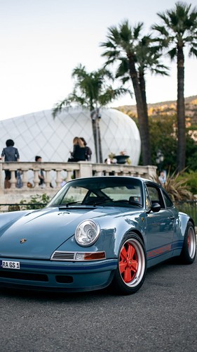 Classic porsche 911 sports car - porsche,