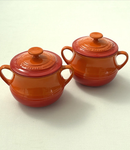 Creuset volcanic orange - le,