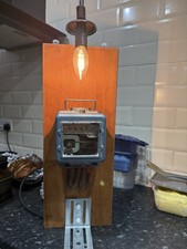 Custom Order Industrial electric box lamp, Steampunk vintage man cave custom