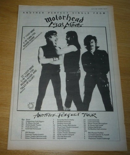 Motorhead got mine perfect - got,