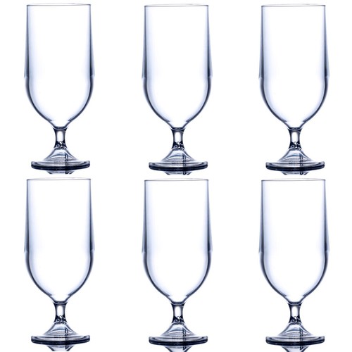 Beer glass goblet clear - beer,