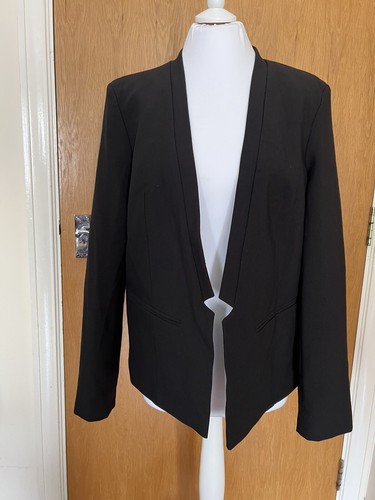 Topshop black blazer - black,