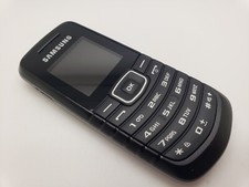 NOBATREE VGC (TESCO Network) Black Samsung GT E1080i Retro Mobile Phone 