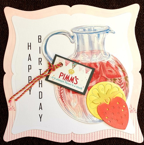 Handmade card topper toppers - handmade,