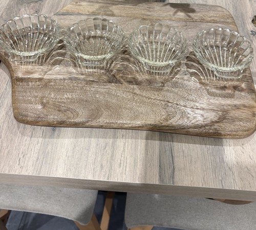 Set vintage pyrex clear - set,