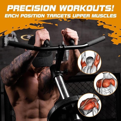 Bar row attachment barbell - row,