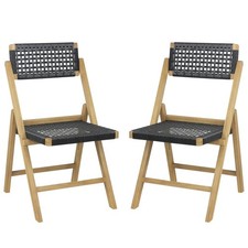 2 Piece Patio Folding Chairs