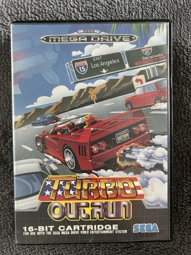 Sega mega drive turbo outrun - mega,