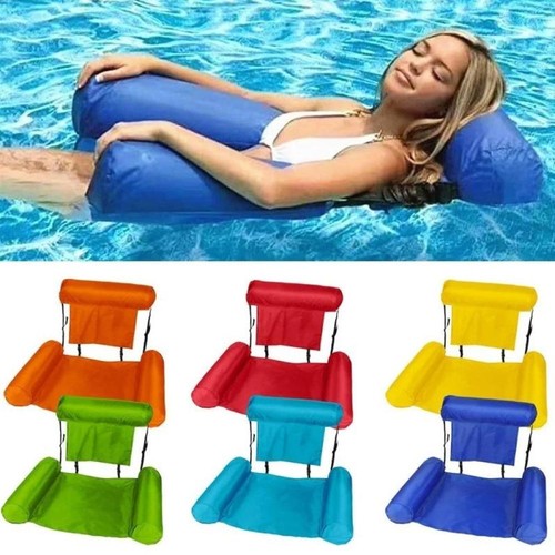 Inflatable pool chair lounger - pool,