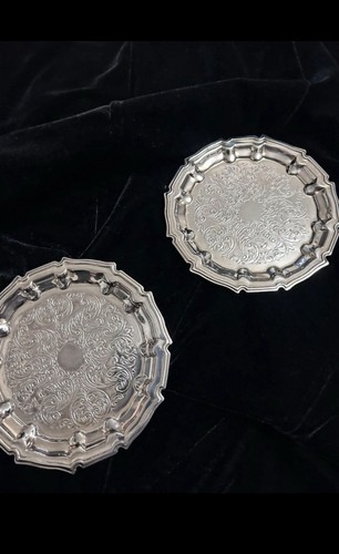 Vintage pair cavalier - cavalier, silver